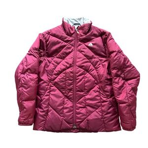 Vintage‎ Nike ACG Women's Puffer Jacket Outer Layer Coat XL Maroon Quilted